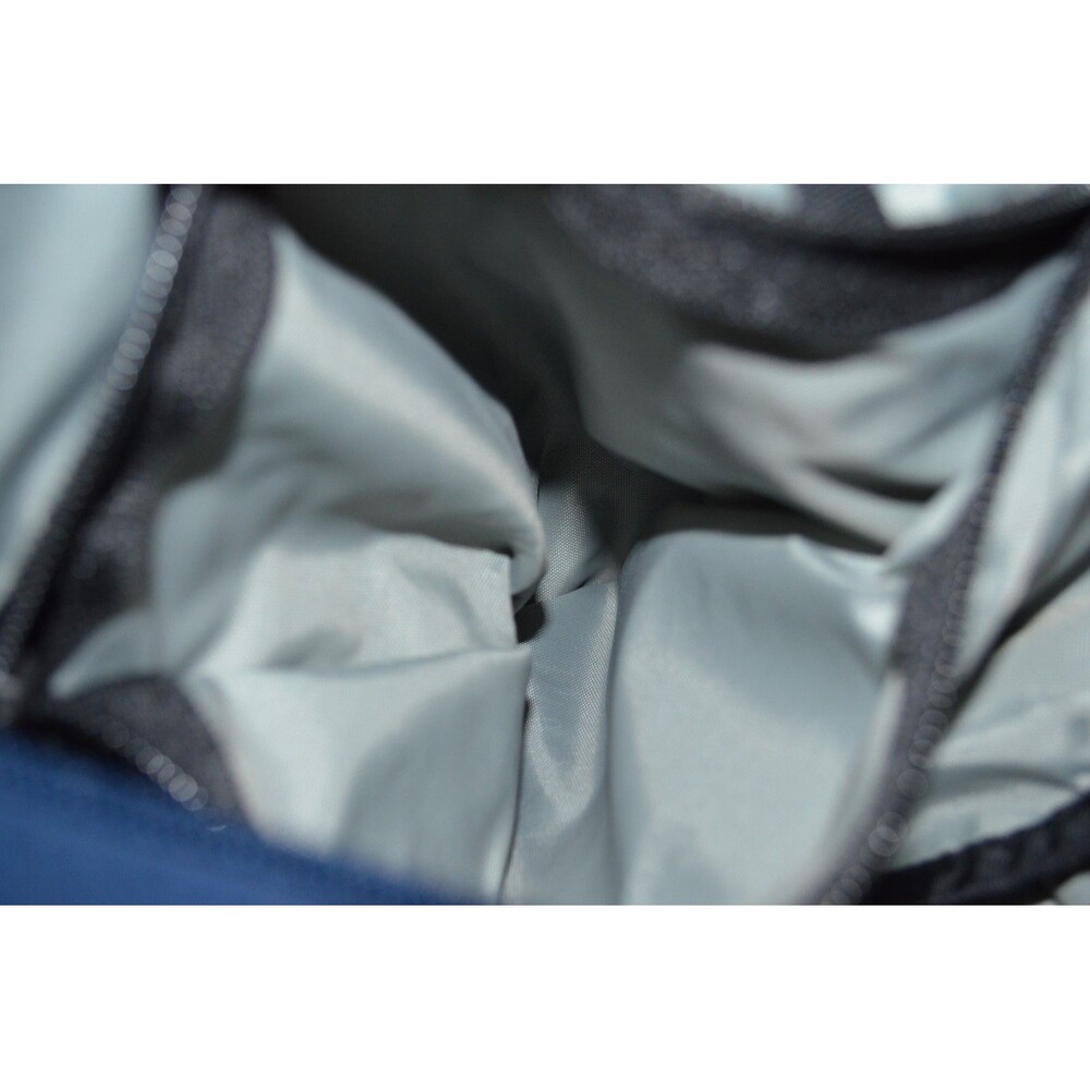Ameribag 17" Healthy Back Blue Sling Bag Teardrop Shape Adjustable Strap - Picture 9 of 16